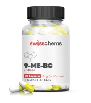 Buy 9-Me-BC (9mbc), (15mg/capsule) 60 Capsules - SwissChems - Buy Best Quality Peptides, SARMS Online