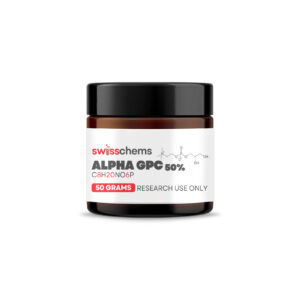 Buy Alpha GPC (50%) - Powder, 50 grams - SwissChems - Buy Best Quality Peptides, SARMS Online