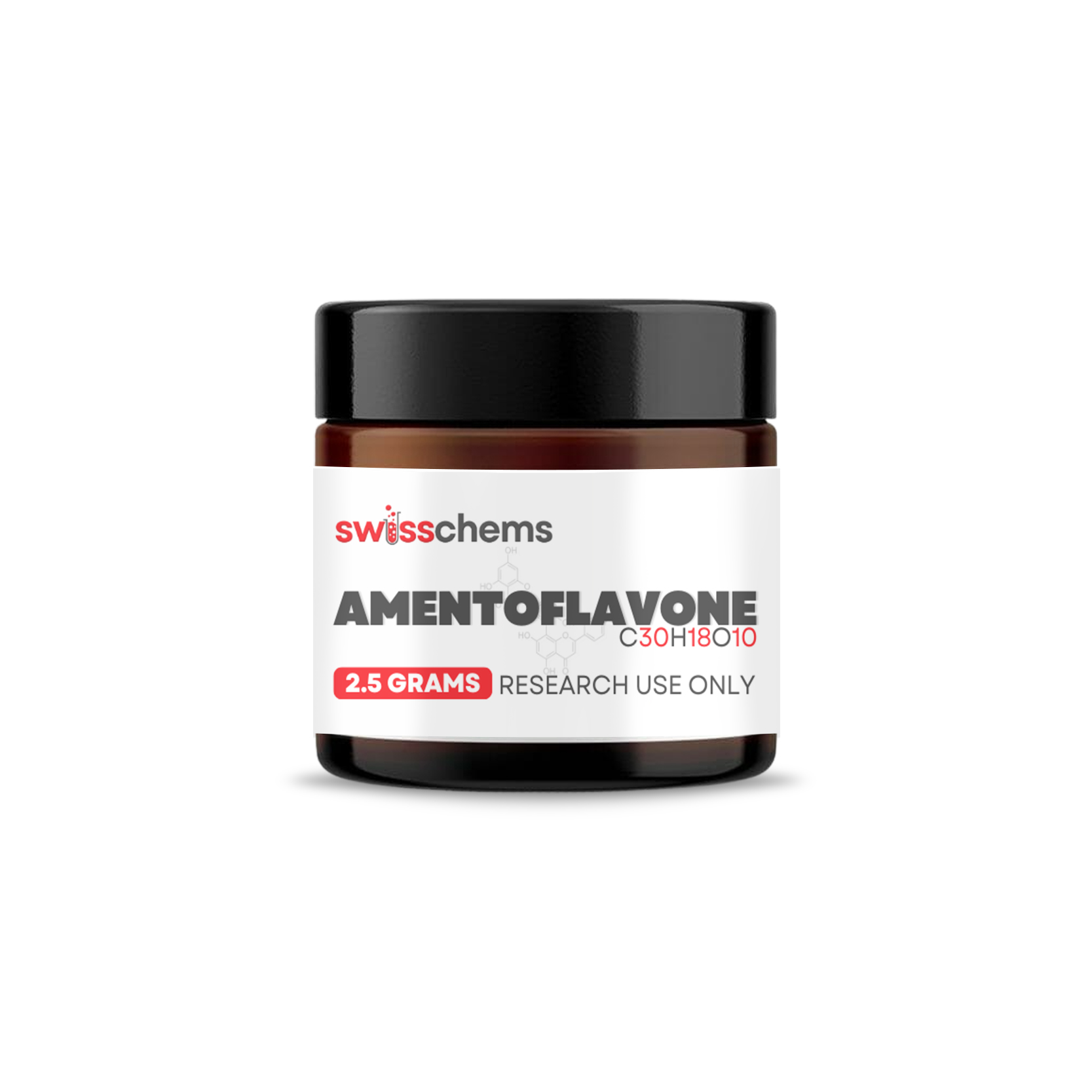Buy Amentoflavone (20% extract) - Powder, 2.5 grams - SwissChems - Buy Best Quality Peptides, SARMS Online
