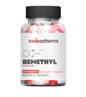 Buy Bemethyl (100mg/capsule) 60 Capsules - SwissChems - Buy Best Quality Peptides, SARMS Online