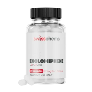 Buy Enclomiphene (12.5mg/capsule), 60 Capsules - SwissChems - Buy Best Quality Peptides, SARMS Online