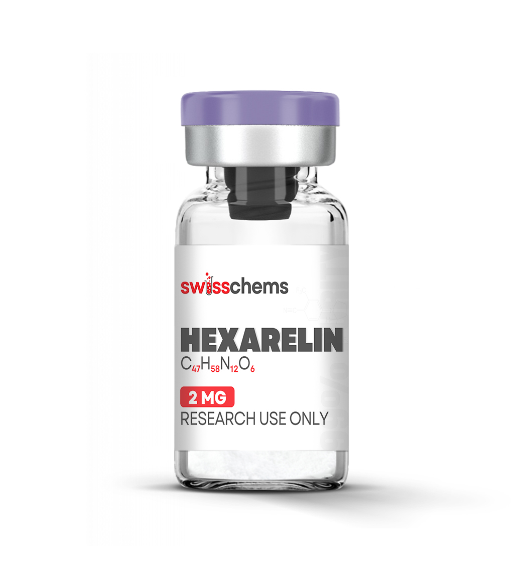 Buy Hexarelin (Examorelin) 2mg (1 vial) - SwissChems - Buy Best Quality Peptides, SARMS Online