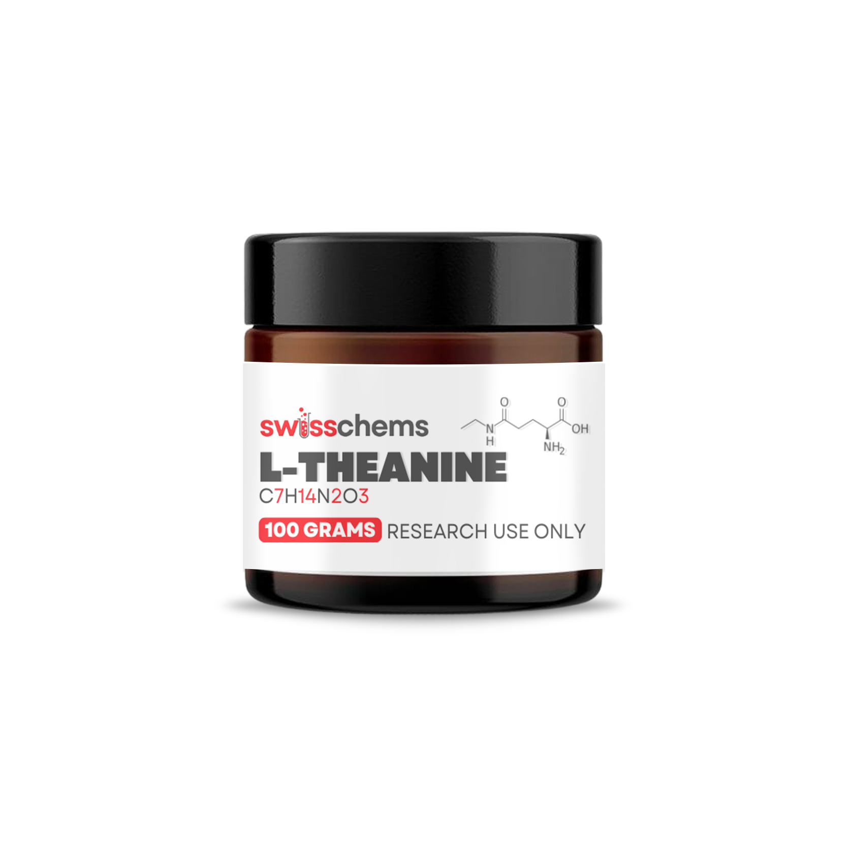 Buy L-Theanine - Powder, 100 grams - SwissChems - Buy Best Quality Peptides, SARMS Online