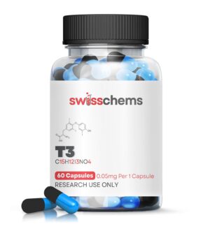 Buy Liothyronine T3 (0.05mg/60caps) - SwissChems - Buy Best Quality Peptides, SARMS Online