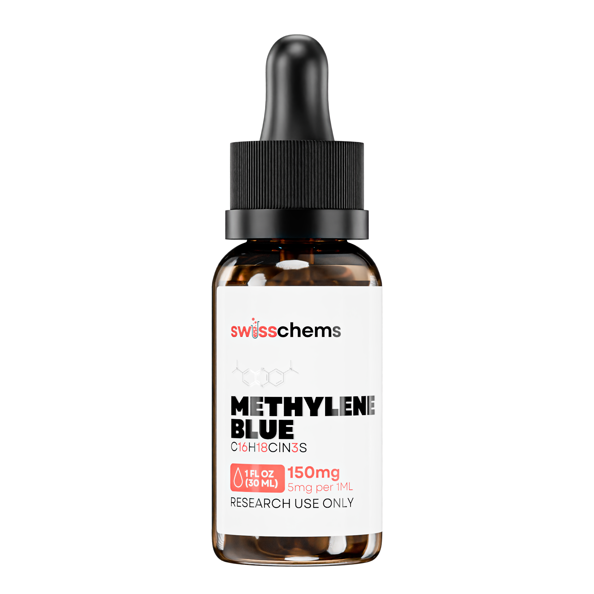 Buy Methylene Blue Solution - SwissChems - Buy Best Quality Peptides, SARMS Online