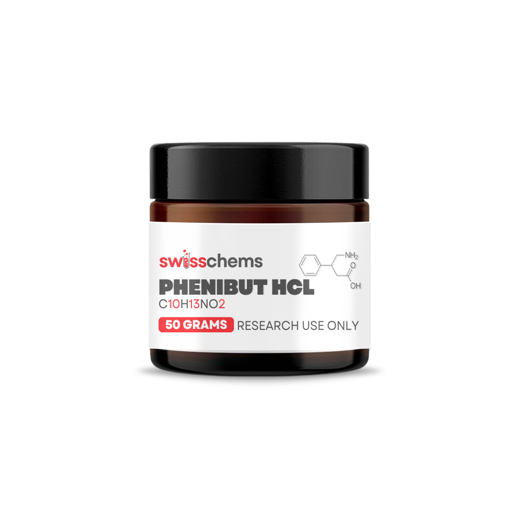 Buy Phenibut HCL - Powder, 50 grams - SwissChems - Buy Best Quality Peptides, SARMS Online